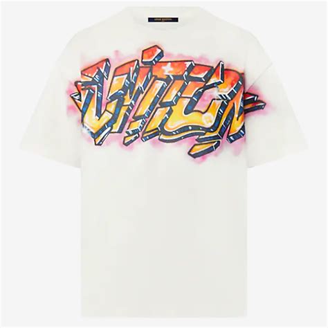 louis vuitton t shirt graffiti
